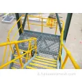 Galv caldo pesante. Grating in acciaio progettato dal cliente